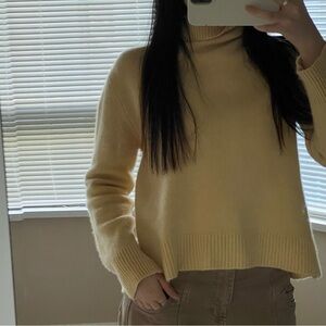 Wilfred Jara 100% cashmere turtle neck sweater
